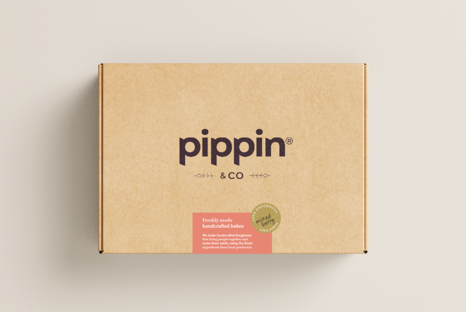 Pippin & Co packaging box front
