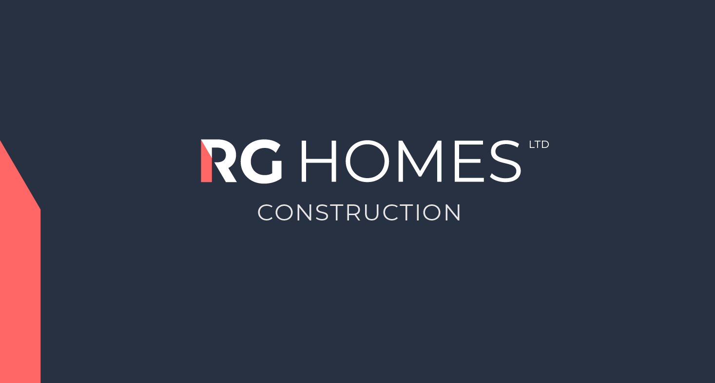 RG Homes logo design